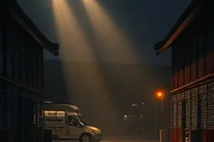 十七层便利店封面：深夜便利店货架与暖色灯管