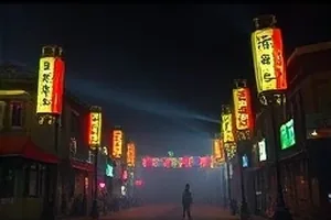 雪夜巡线人封面：雪夜铁轨旁的巡线灯与足迹